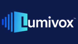Logo officiel Lumivox™, marque de projecteurs home cinéma et mini projecteurs portables