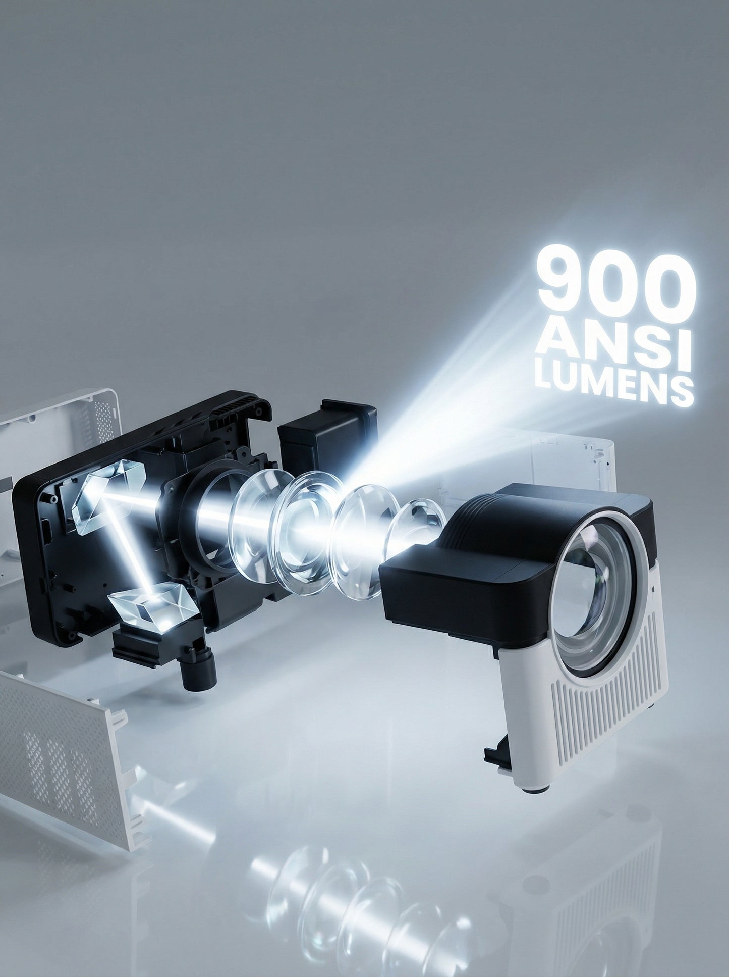 LumiMax 900 – Projecteur home cinéma 8K Upscaling Ultra HD
