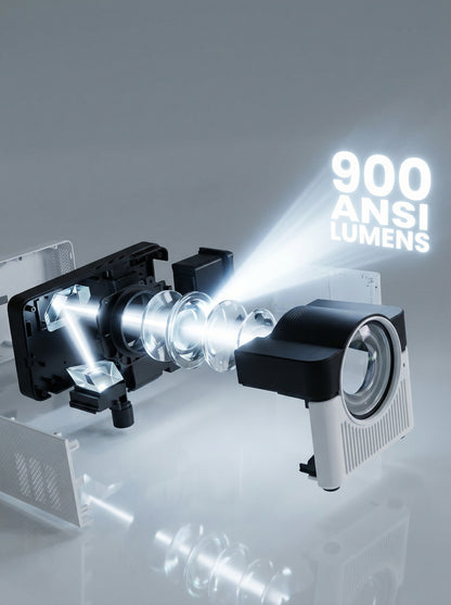 LumiMax 900 – Projecteur home cinéma 8K Upscaling Ultra HD