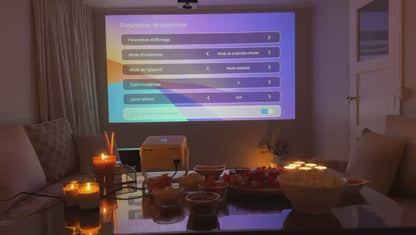 LumiPlay One – Mini vidéoprojecteur portable Full HD